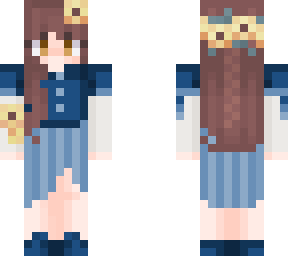 recolor girl blue