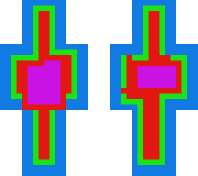 red ,green ,blue ,purple