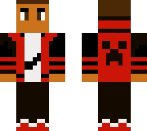red hoodie