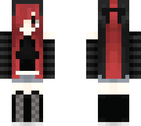 scene emo girl (red vers)