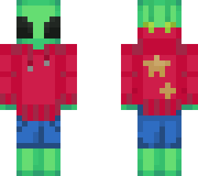 alien with shorts