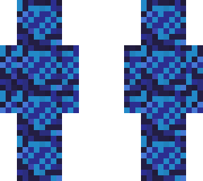 blue glazed terracotta