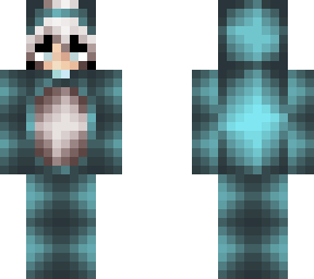 cyan onesie