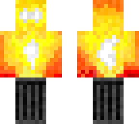 fire spirit in fire pit