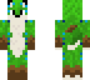 green & brown canine