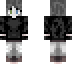 hoodie-less monochrome glasses flametail