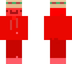 red hoodie smiley face