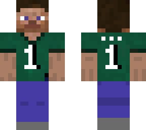 steve in an eagles jersey