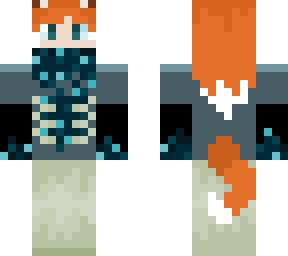 a fox-sculk skin