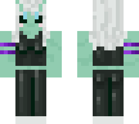 alien in shiny clothes