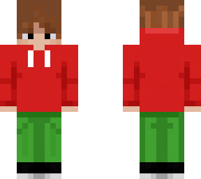 boy with red hoodie