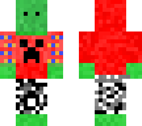creeper hoodie with explosion pants