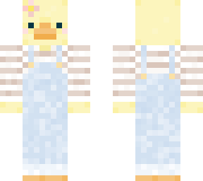 duck in overalls