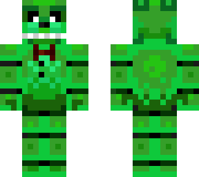 emerald bonnie (custom fnaf skin) [skin #2]