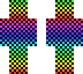 gradient with outer checkered layer