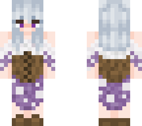 mushroom inn keeper (silver/light blue hair)