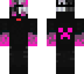 a pink and purple guy