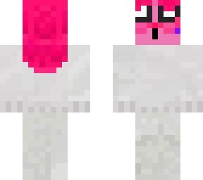 a shy and shocked pink girl ce