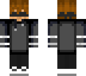 black and white skin