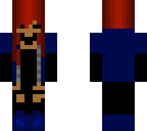 blue and black