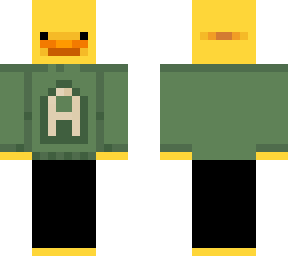 duck with suit and removable jacket
