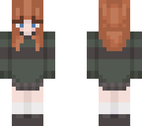 ginger grunge girl blue eyes (avaisdead’s skin w/ blue eyes)