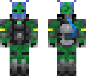 green fish man