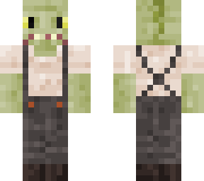 green fish man