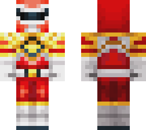 legacy red ranger w/ dragon shield