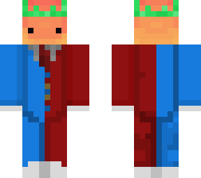 mango rojo y azul