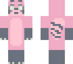 pink red panda