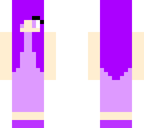 purple little girl