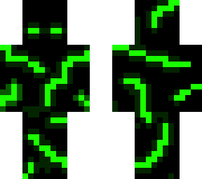 green neon guy