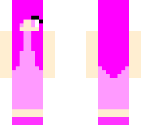 magenta little girl