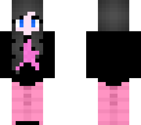 pastel girl - black x pink