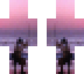 samurai sunset