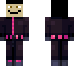 unmasked black guard