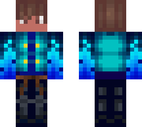 blue flames