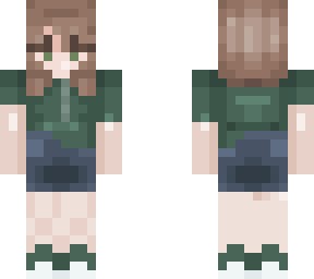 fin dark green