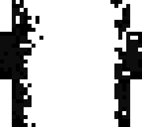half white half black