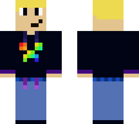 rainbow creeper hoodie