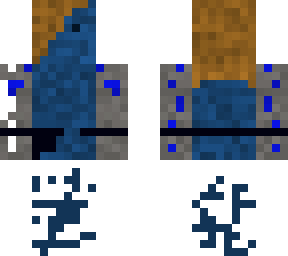 cursed blue person