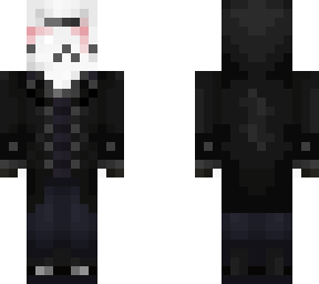 emo white cat