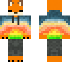 fox wearing a jumper v2