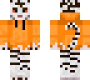 orange sweater tiger