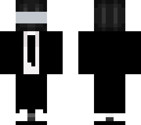 formal biker minecraft skin helmet tuxedo