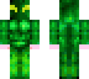 green spider man