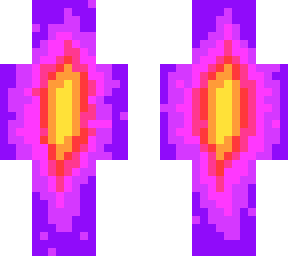 yellow to purple