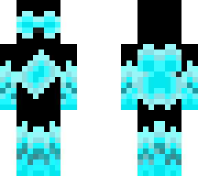blue flames