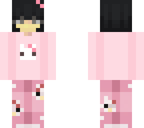 casual girl - hello kitty pajamas